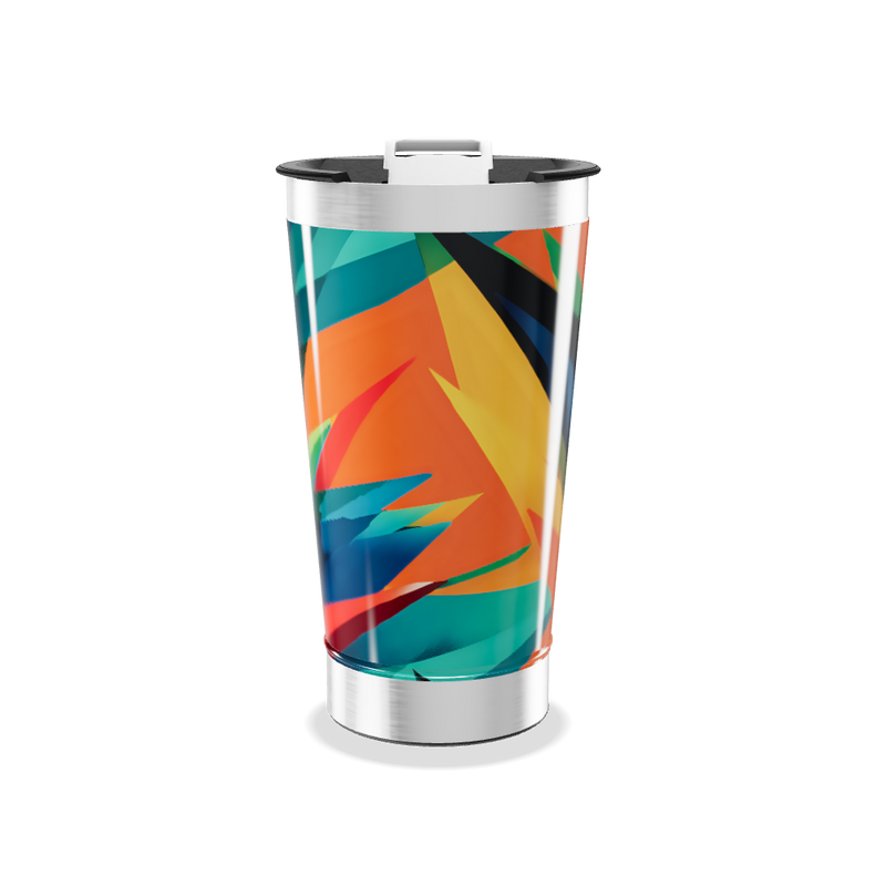 Copo Térmico - Estampa Colorida Aço Inox