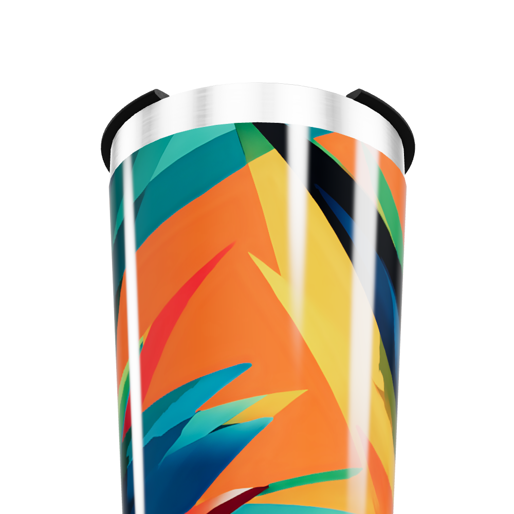 Copo Térmico - Estampa Colorida Aço Inox