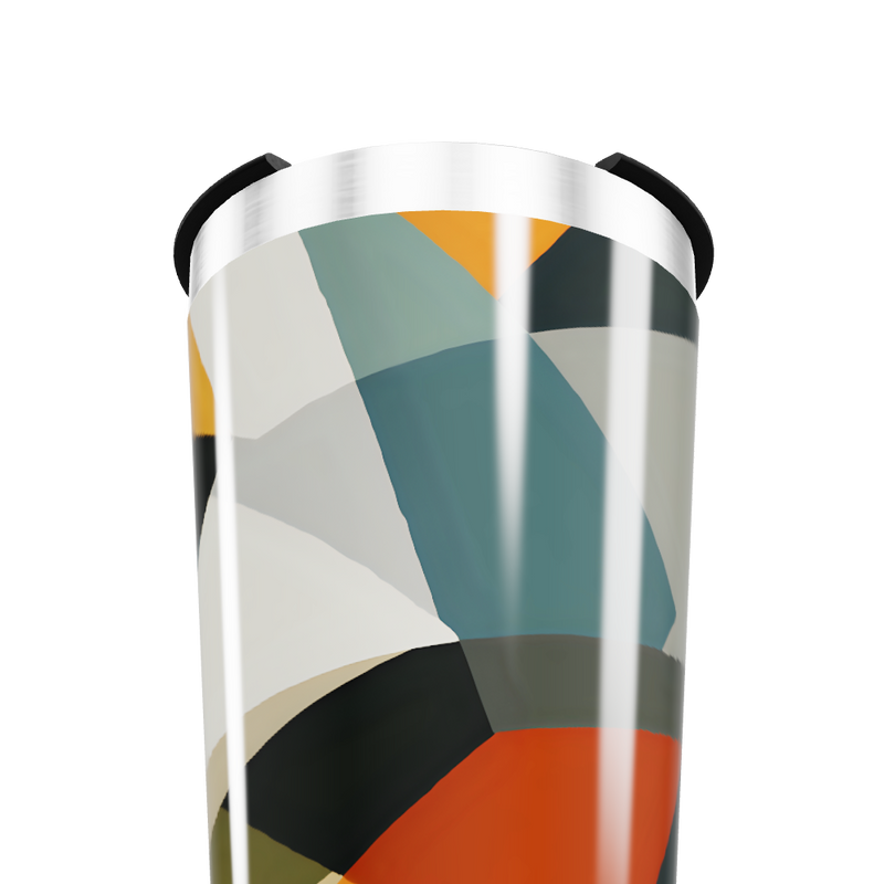 Copo Térmico - Estampa Geométrica Colorida