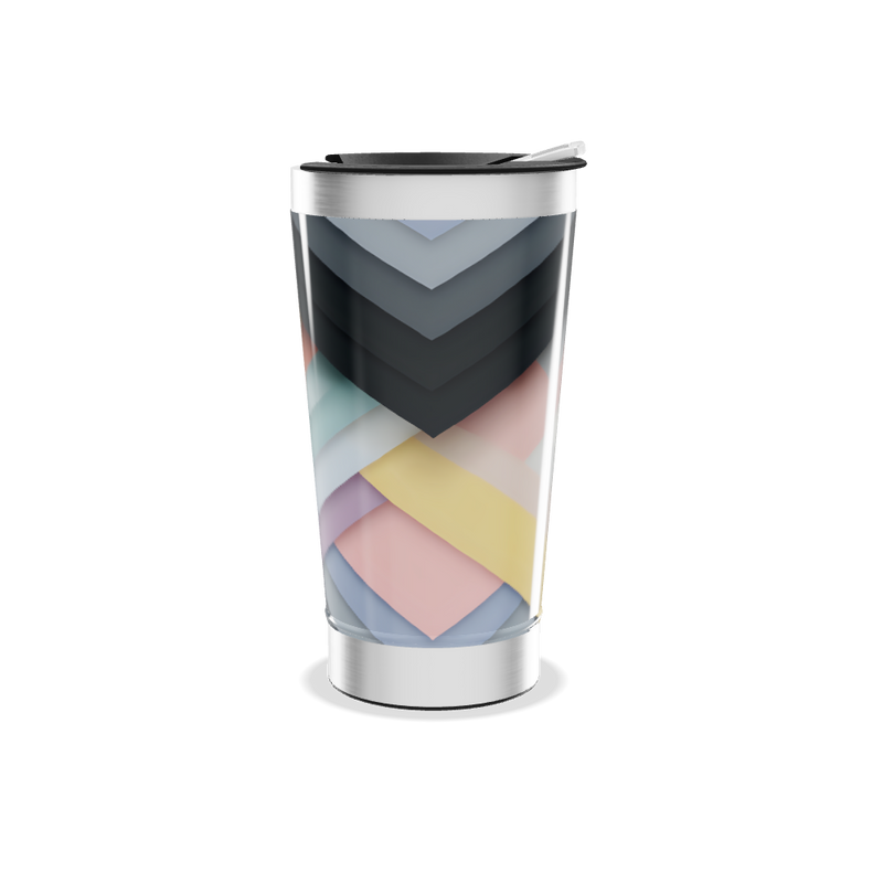 Copo Térmico - Multicolorido Aço Inox