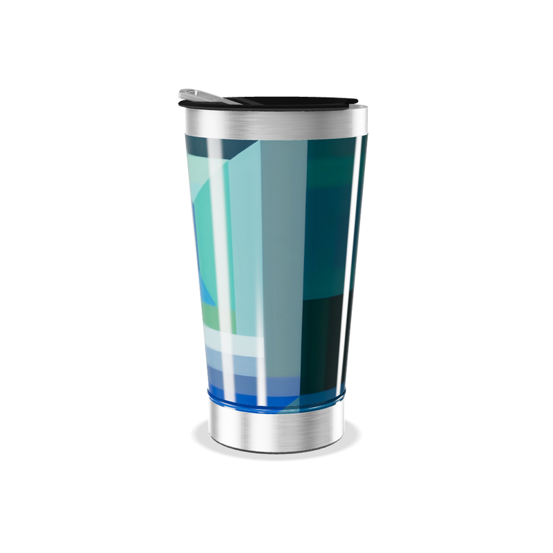 Copo Térmico - Azul com Aço Inox