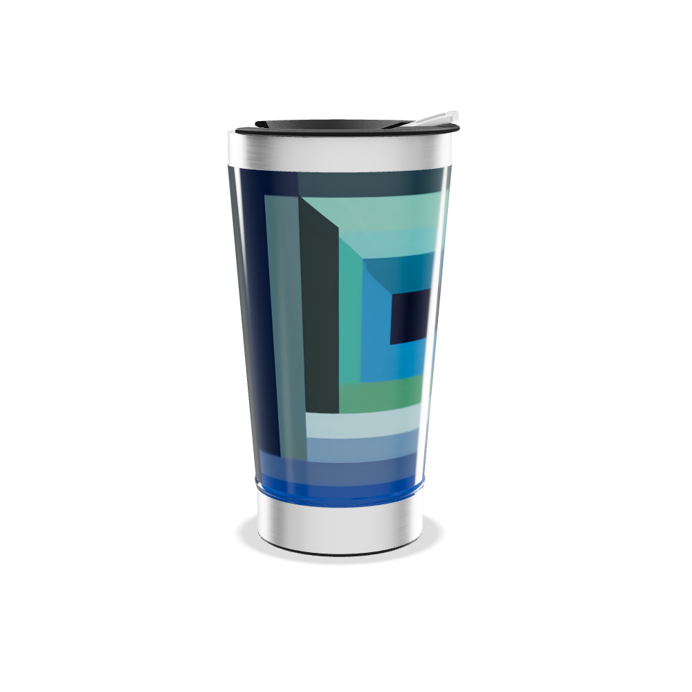 Copo Térmico - Azul com Aço Inox