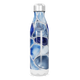 Garrafa Inox Azul - Design Marmorizado