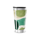Copo Térmico - Estampa Verde Abstrata
