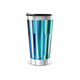 Copo Térmico - Azul com Listras Verticais