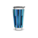 Copo Térmico - Azul com Listras Verticais