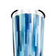 Copo Térmico - Azul com Estampa Listrada