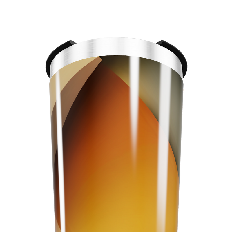 Copo Térmico - Aço Inox com Estampa Geométrica