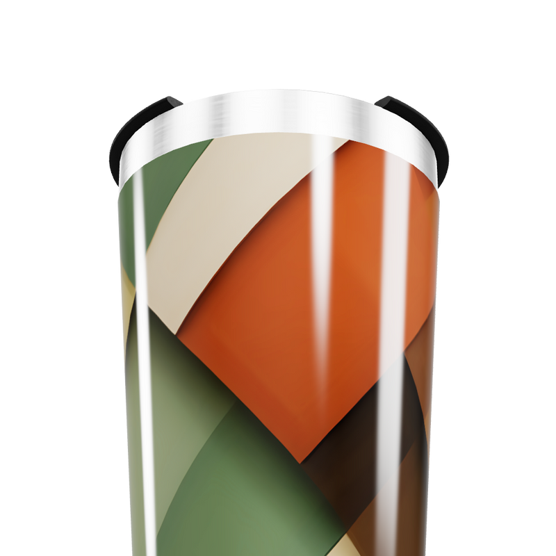 Copo Térmico - Estampa Geométrica Colorida