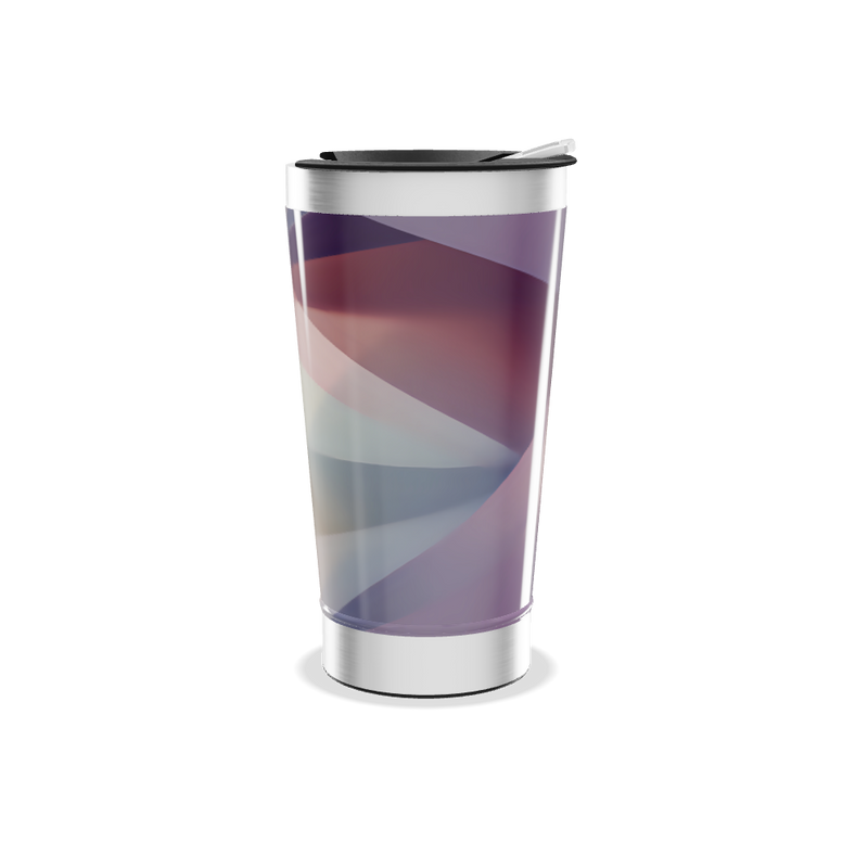 Copo Térmico - Estampa Geométrica Colorida