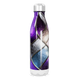 Garrafa Inox - Roxa com Detalhes Metalizados