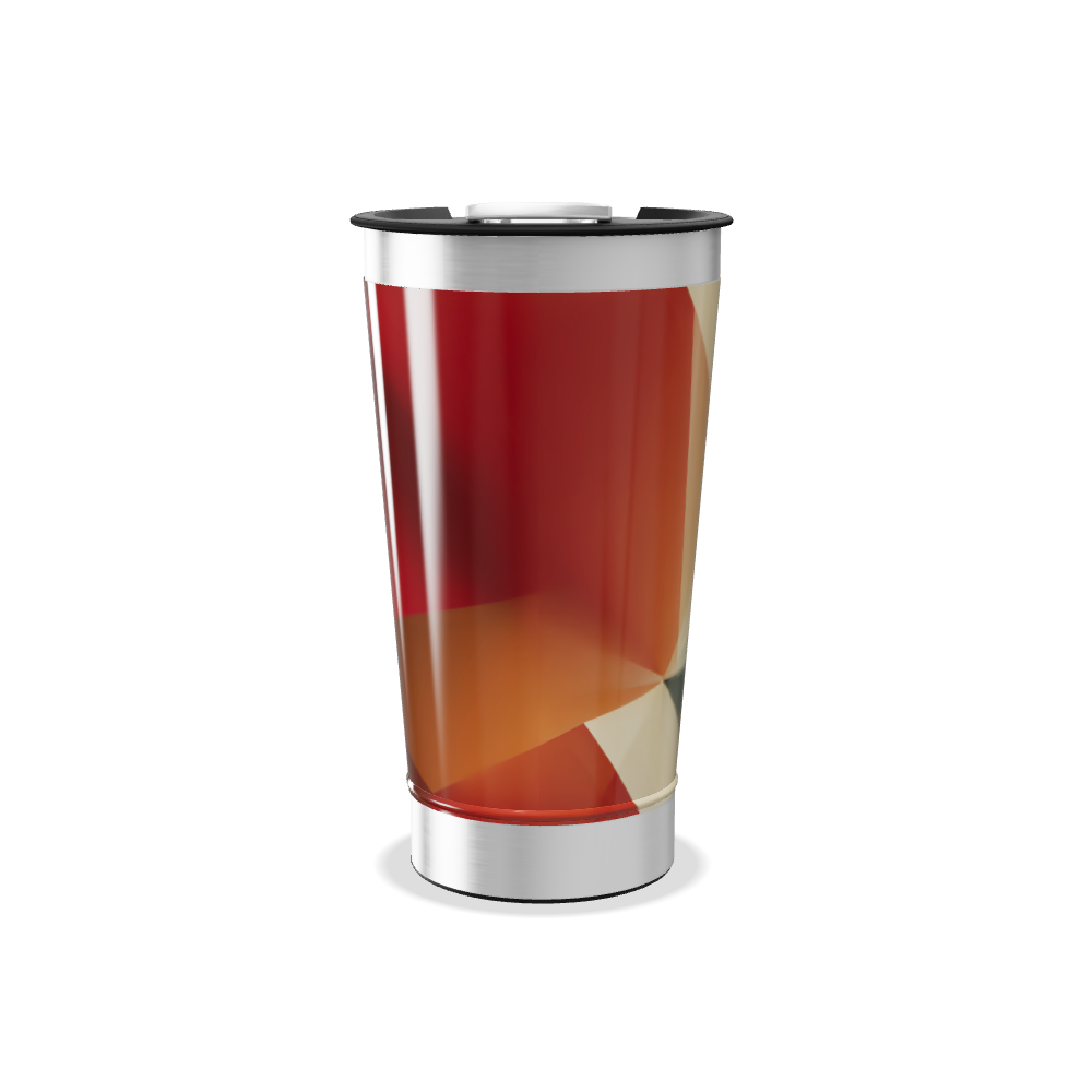 Copo Térmico - Estampa Geométrica Colorida