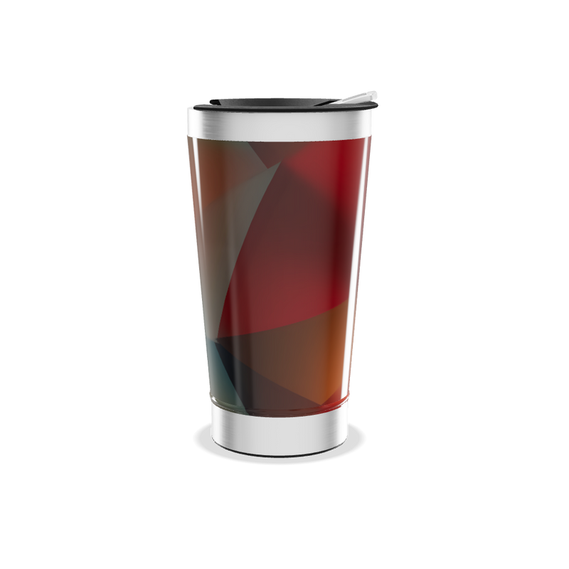 Copo Térmico - Estampa Geométrica Colorida
