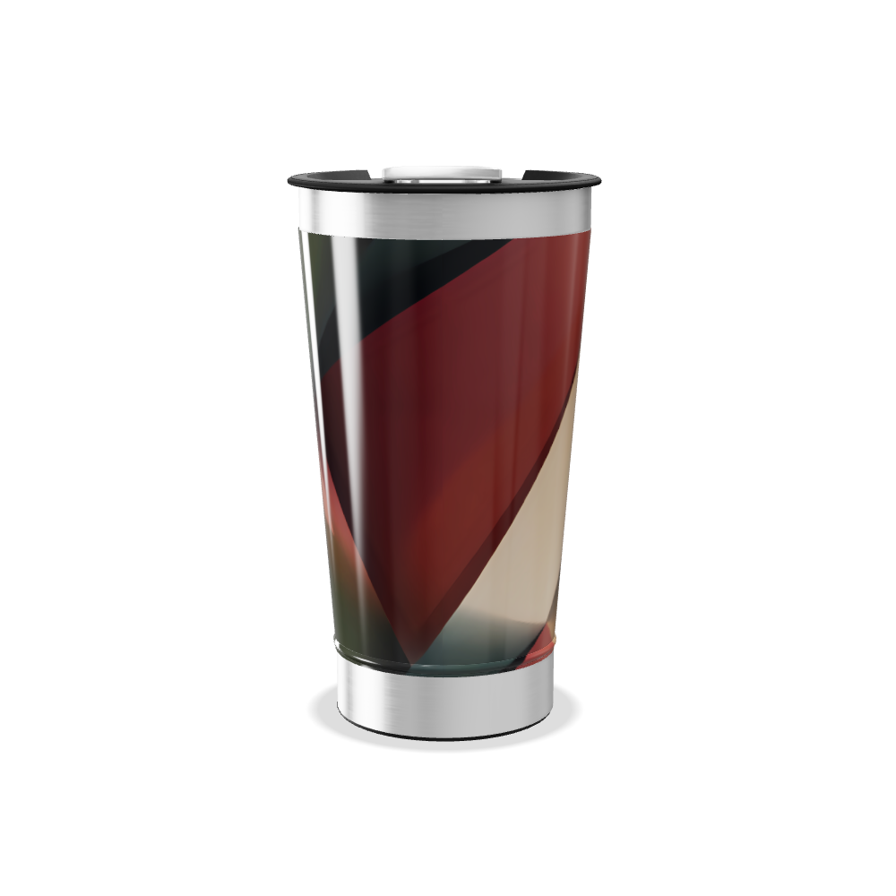 Copo Térmico - Estampa Geométrica Colorida