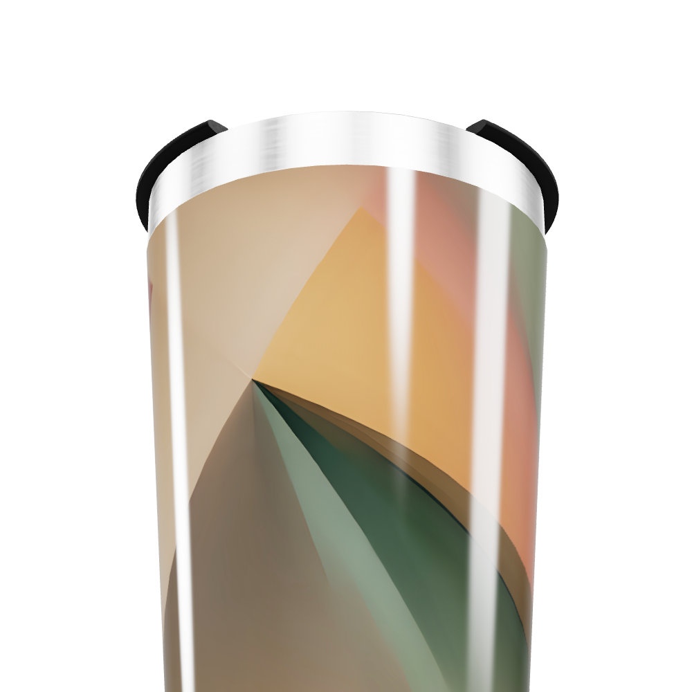 Copo Térmico - Estampa Geométrica Colorida