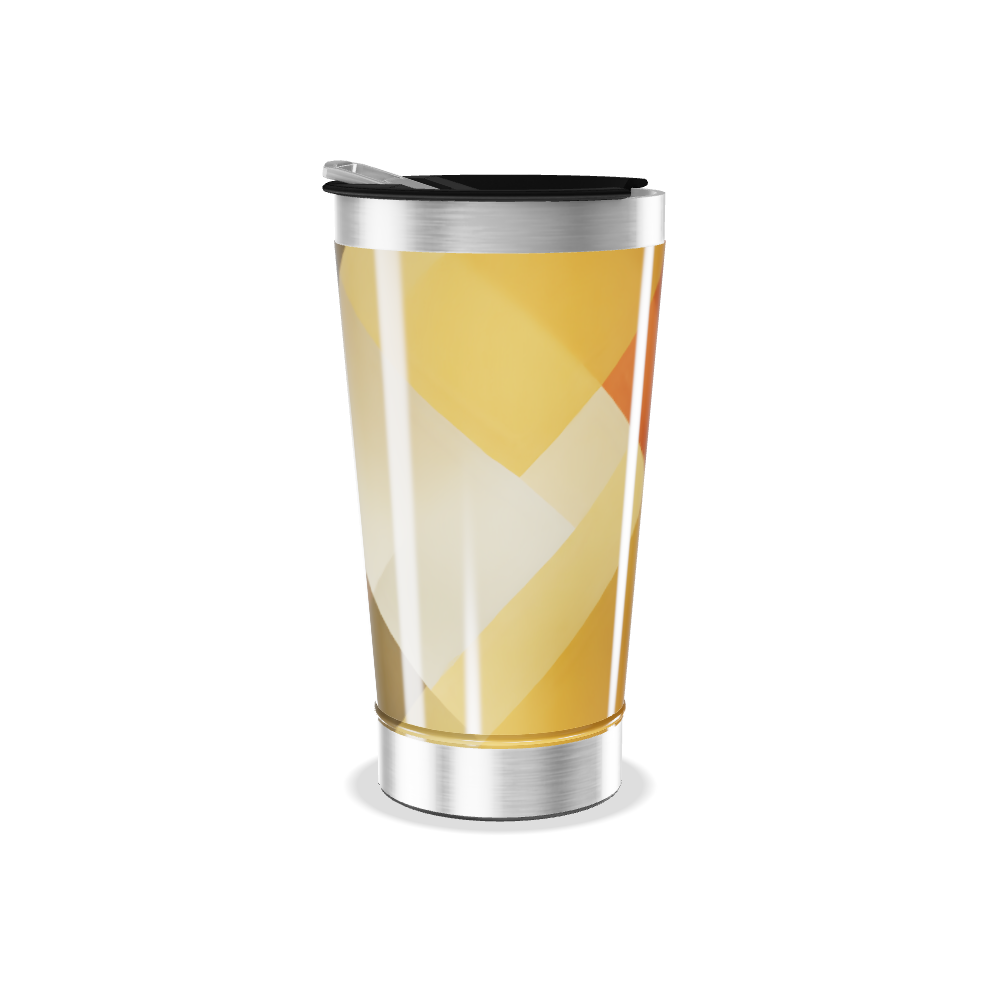 Copo Térmico - Estampa Geométrica Colorida