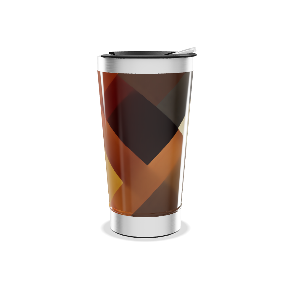 Copo Térmico - Estampa Geométrica Colorida