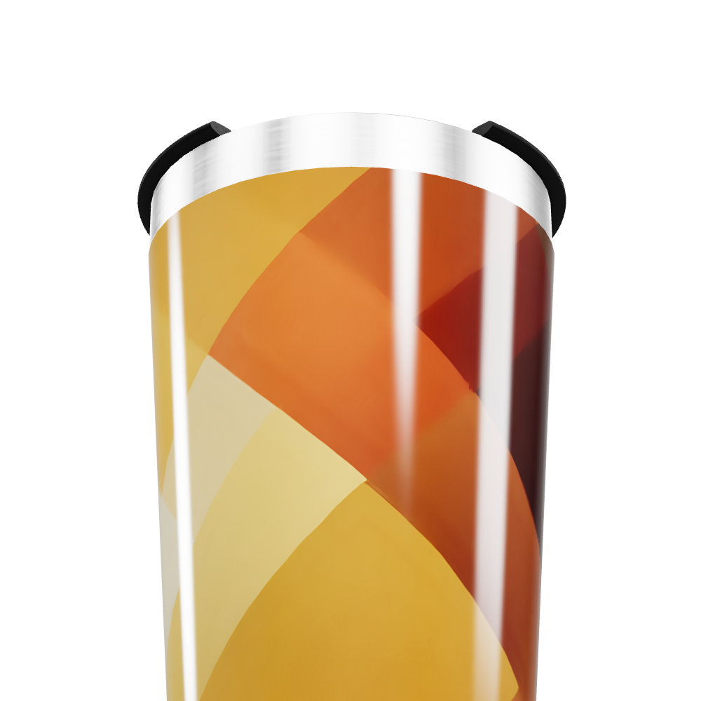 Copo Térmico - Estampa Geométrica Colorida