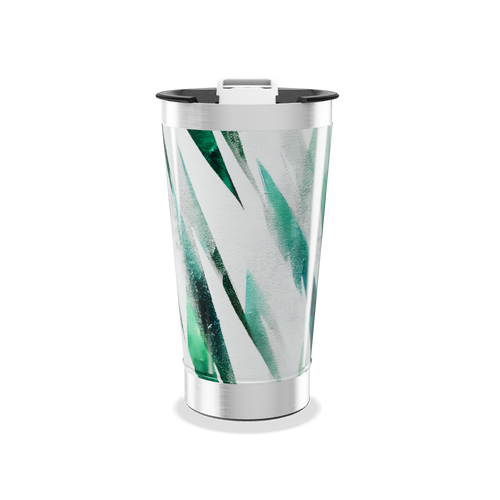 Copo Térmico - Verde Inox com Estampa