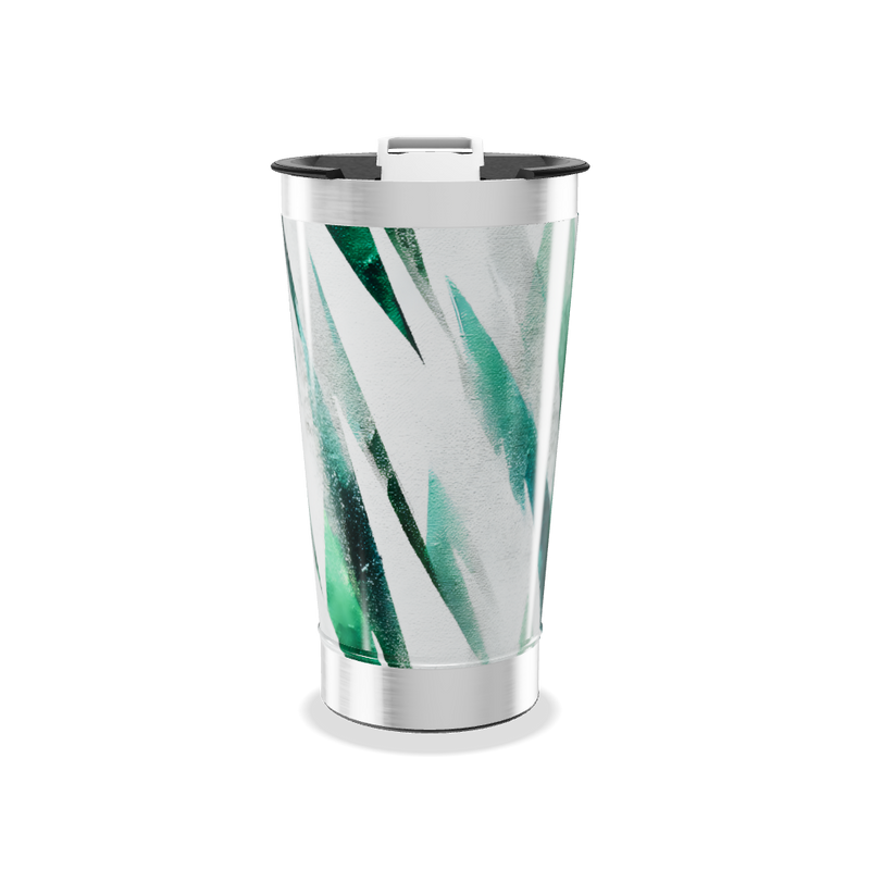 Copo Térmico - Verde Inox com Estampa