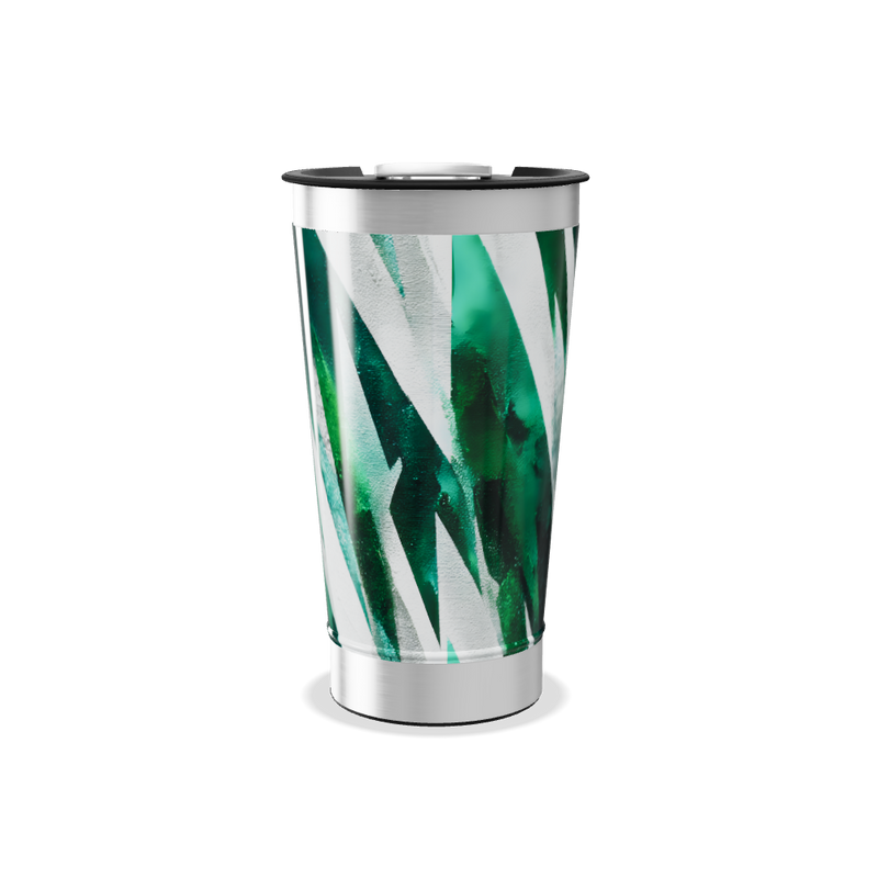 Copo Térmico - Verde Inox com Estampa