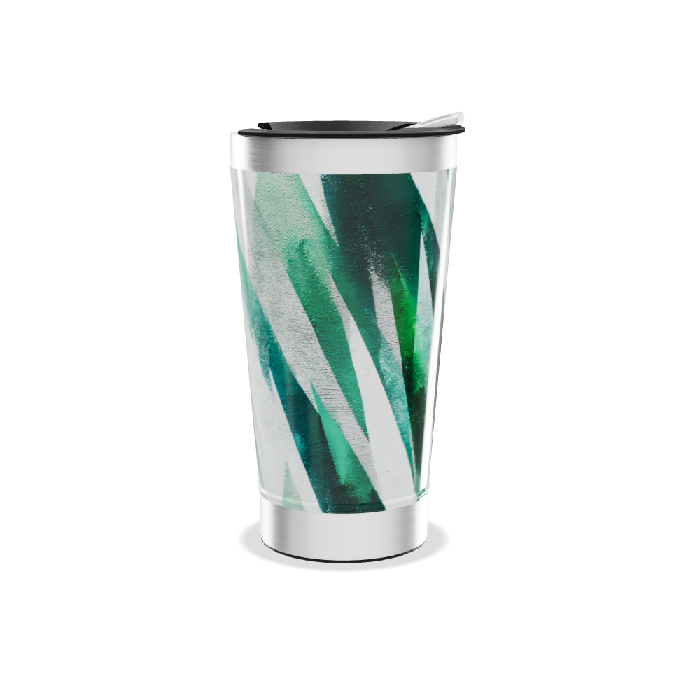 Copo Térmico - Verde Inox com Estampa