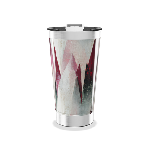 Copo Térmico - Estampa Geométrica Colorida