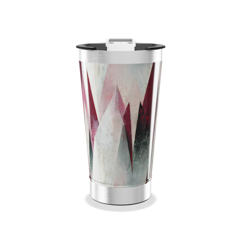 Copo Térmico - Estampa Geométrica Colorida