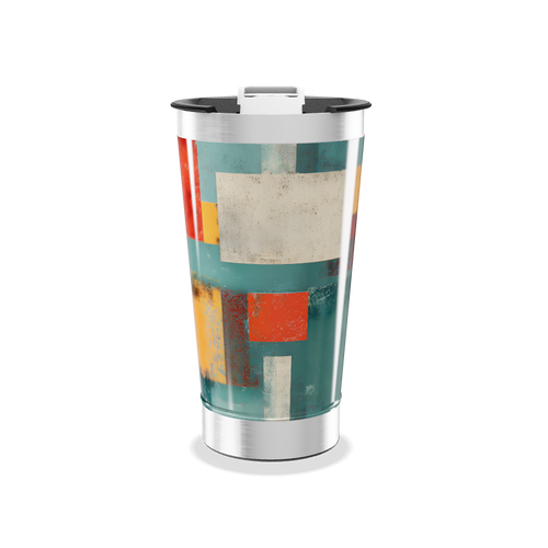 Copo Térmico - Colorido Geométrico