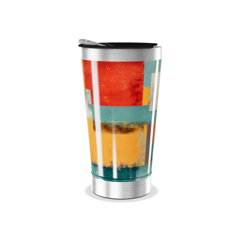 Copo Térmico - Colorido Geométrico