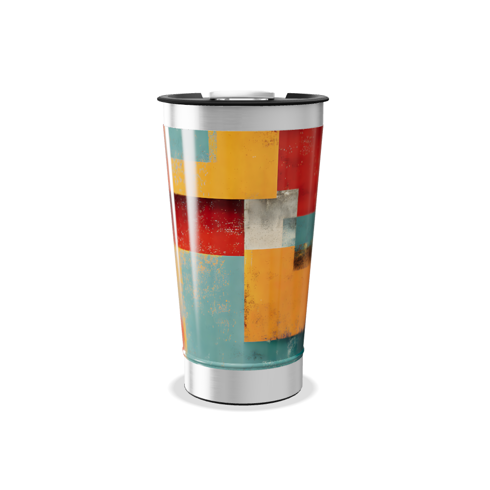 Copo Térmico - Colorido Geométrico