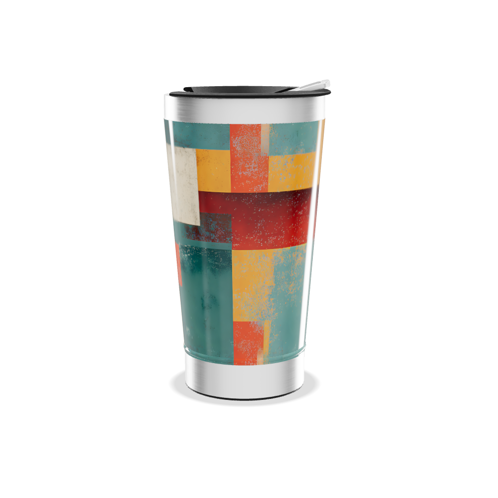 Copo Térmico - Colorido Geométrico