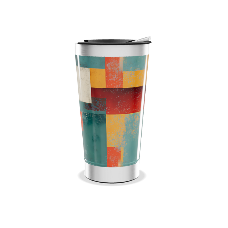 Copo Térmico - Colorido Geométrico