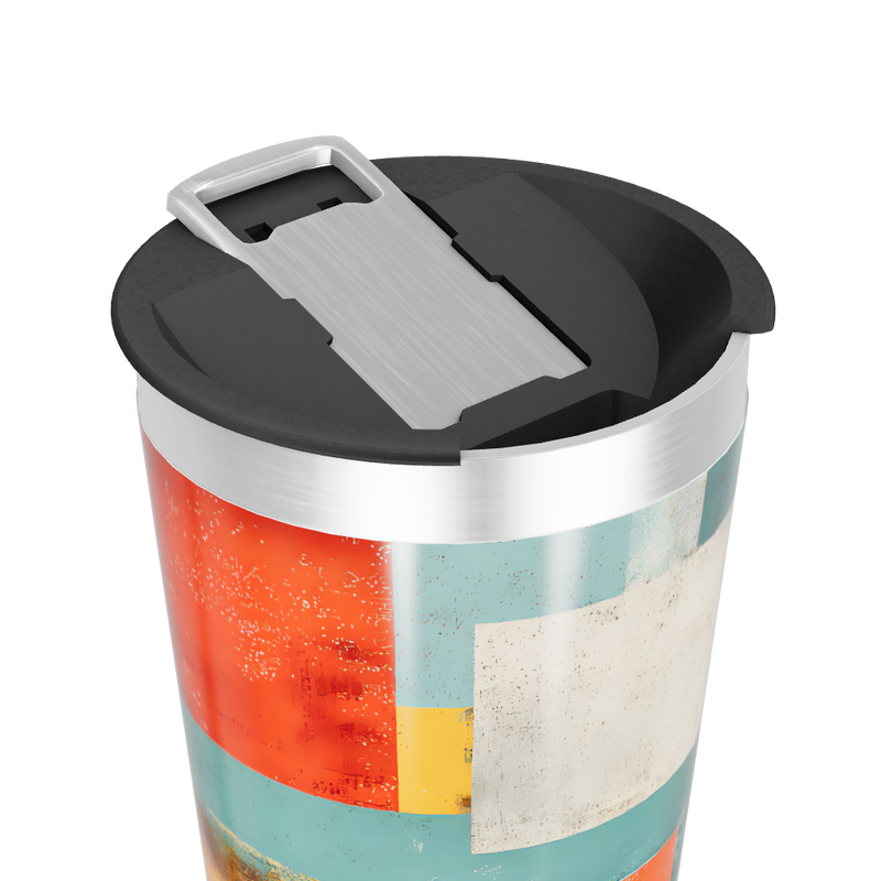 Copo Térmico - Colorido Geométrico