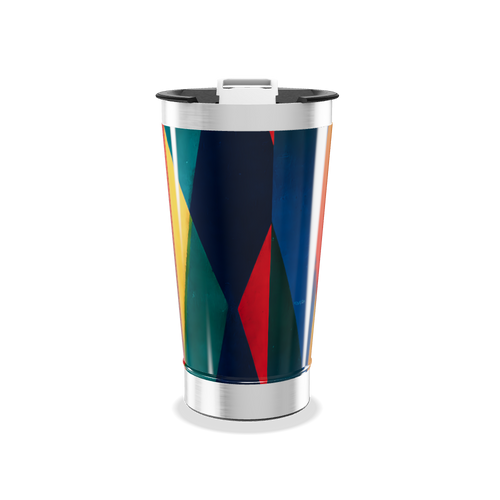 Copo Térmico - Estampado Multicolorido