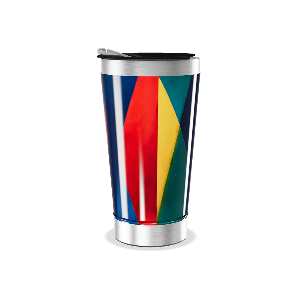 Copo Térmico - Estampado Multicolorido