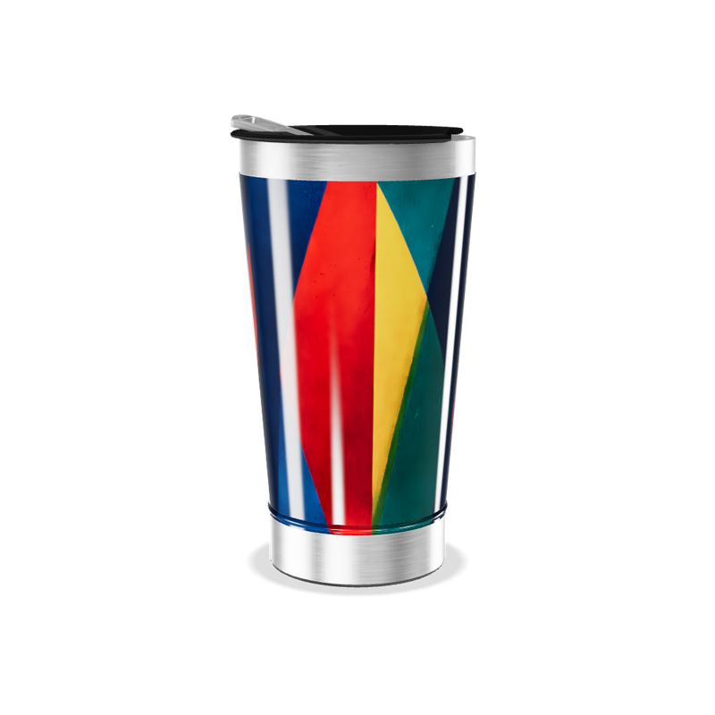 Copo Térmico - Estampado Multicolorido