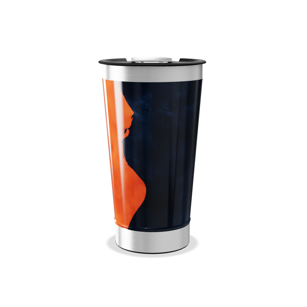 Copo Térmico - Com estampa abstrata colorida