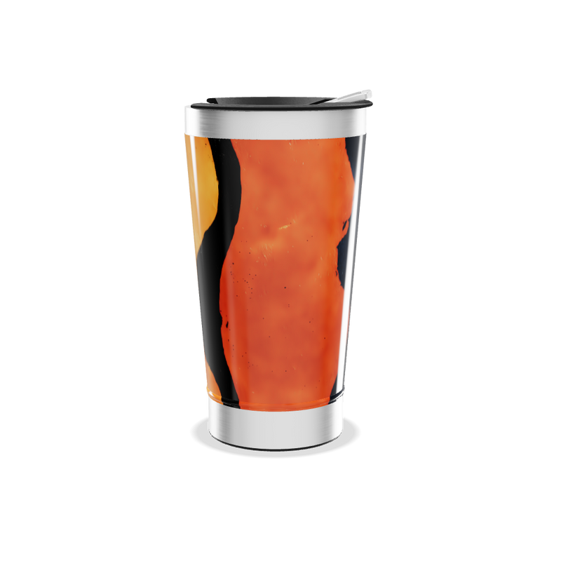 Copo Térmico - Com estampa abstrata colorida