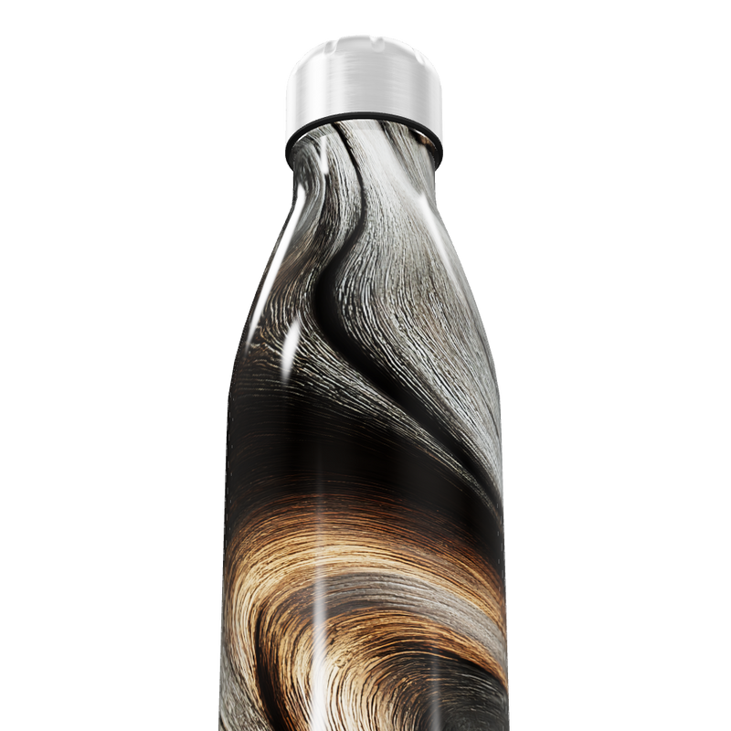 Garrafa Inox Estampa Marmorizada