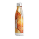Garrafa Inox - Design Abstrato Laranja