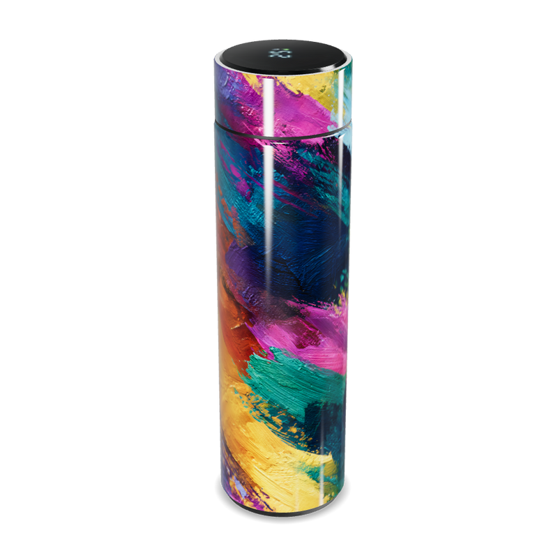 Garrafa Térmica Touch - Colorida Abstracta