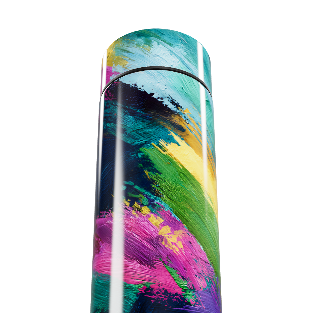 Garrafa Térmica Touch - Colorida Abstracta