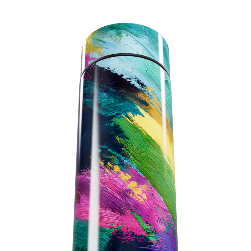 Garrafa Térmica Touch - Colorida Abstracta