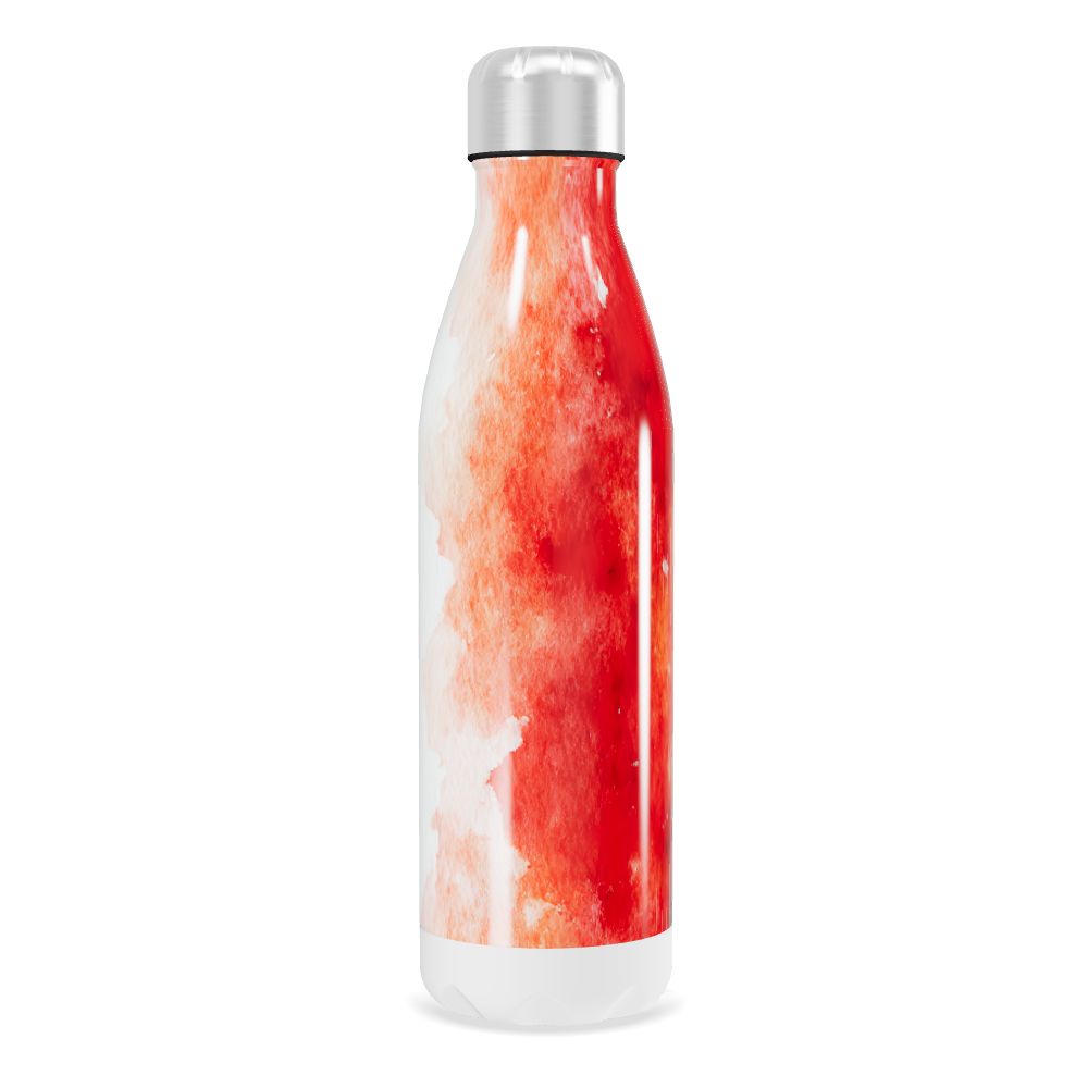 Garrafa Inox Verde - Pintura Abstrata