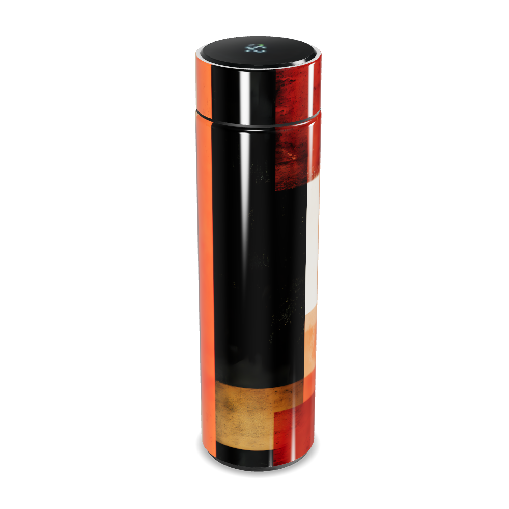 Garrafa Térmica Touch - Estampa Abstrata Colorida