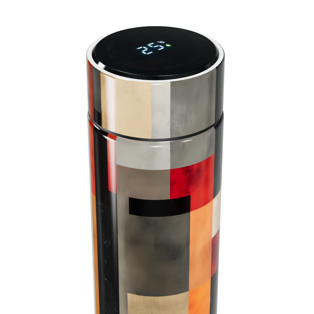 Garrafa Térmica Touch - Estampa Multicolorida