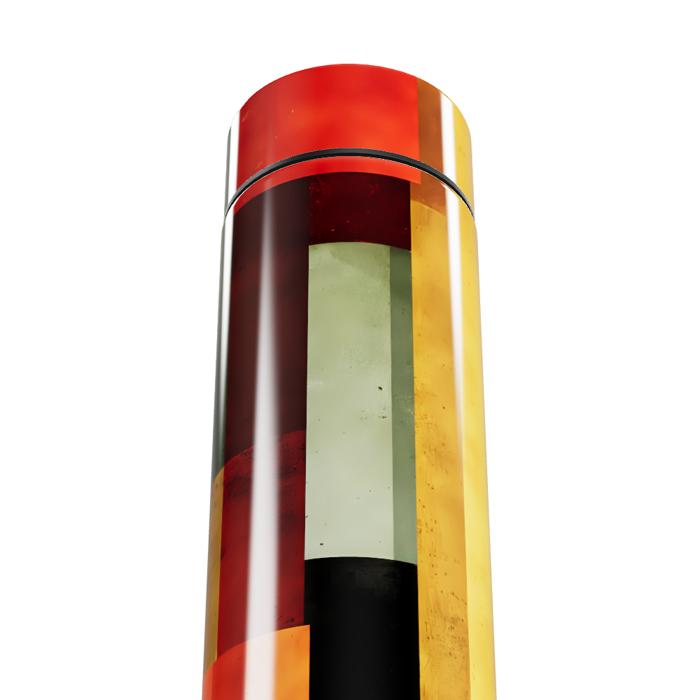 Garrafa Térmica Touch - Estampa Colorida