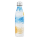 Garrafa Inox - Azul e Branco Estampada