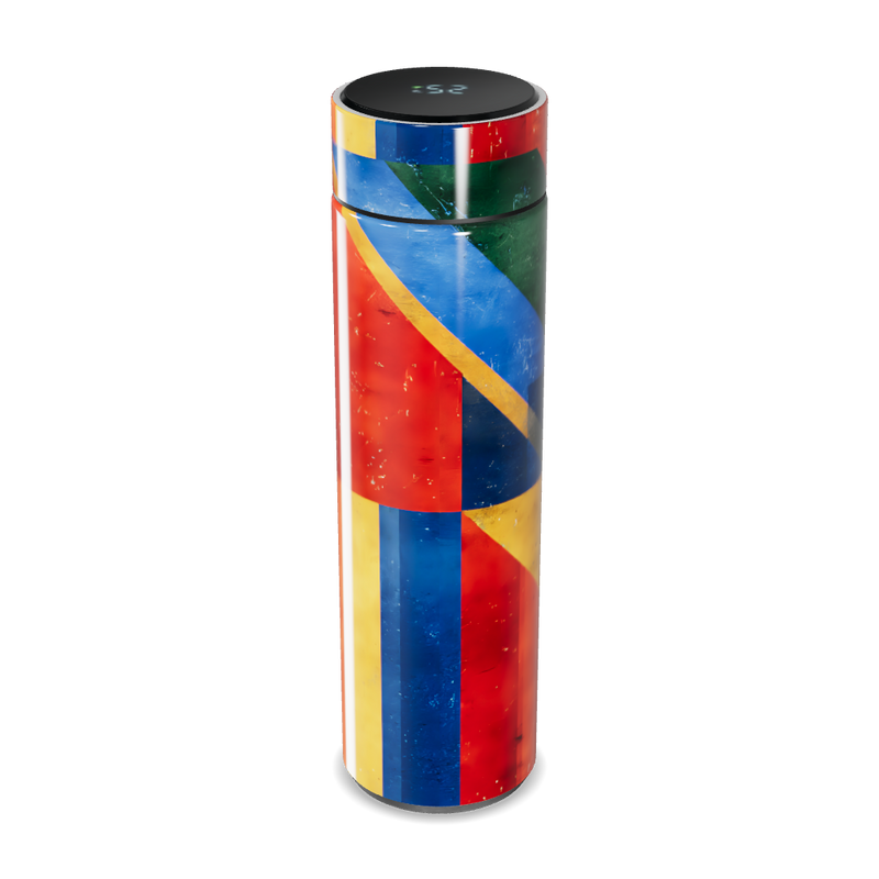 Garrafa Térmica Touch - Multicolorida com Display